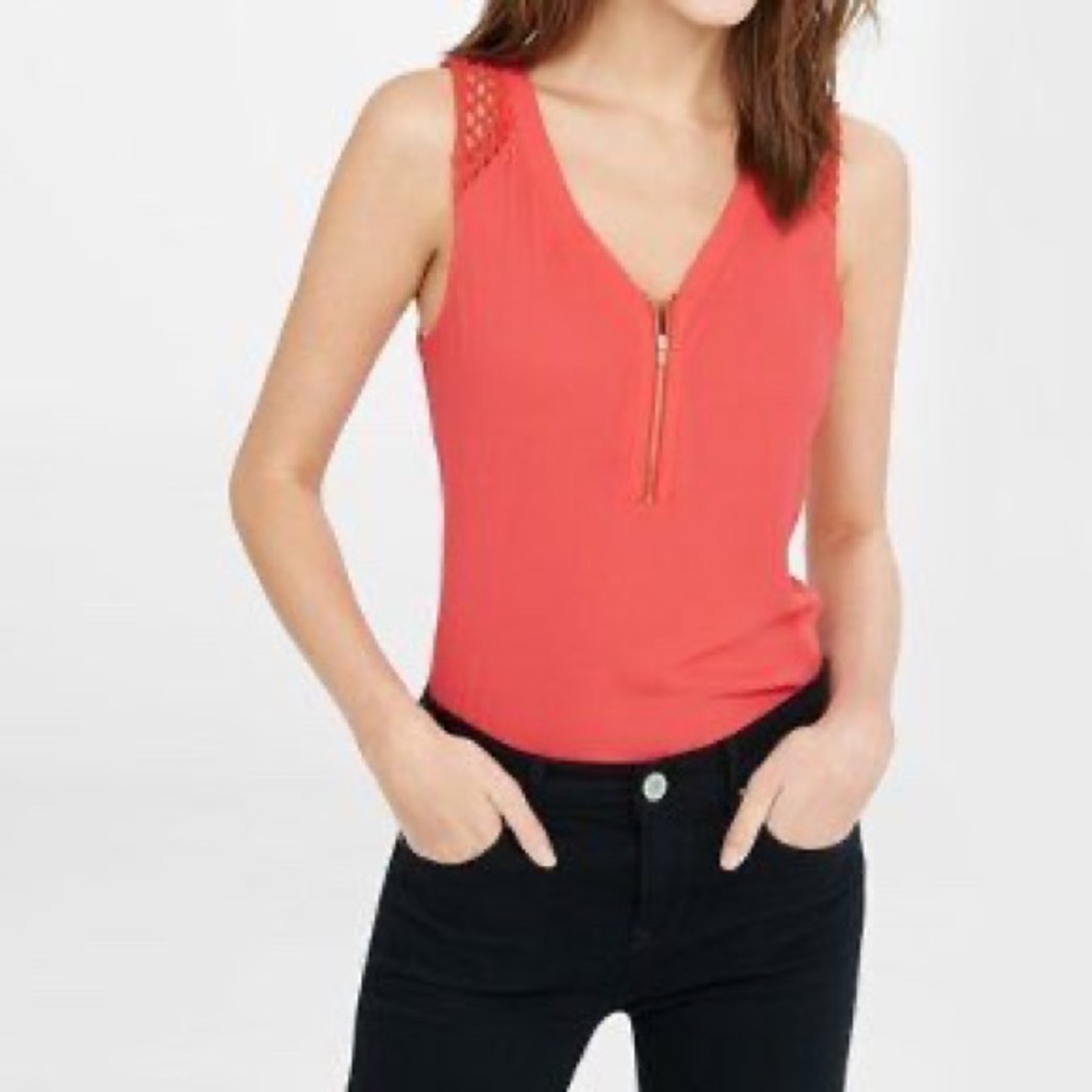 Express Hudson Tank Top with Lace